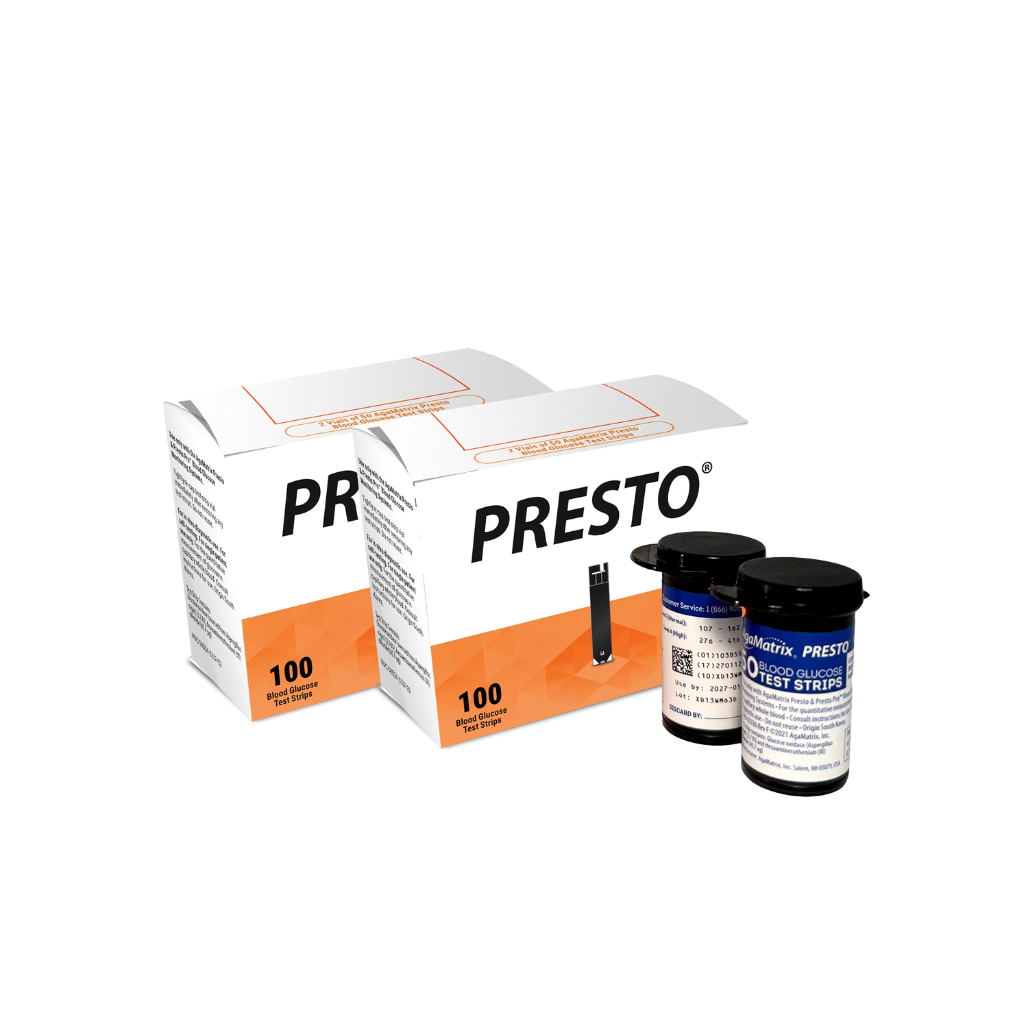 AgaMatrix Presto Test Strip Value Pack — AgaMatrix